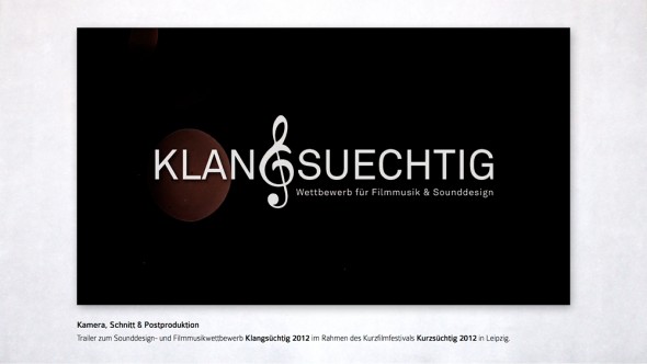 Klangsüchtig - Trailer