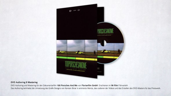 100 Porsches And Me - DVD Authoring
