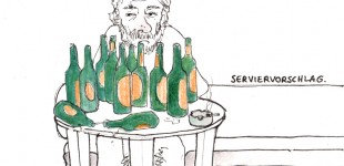 Serviervorschlag Alkohol