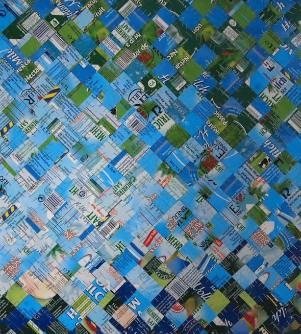 o.T., Materialcollage