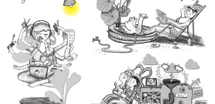 Lydia Keßner Portfolio_»der Bürokalender«