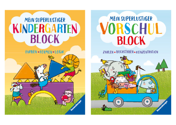 Lydia Keßner Portfolio_Malbücher